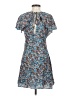 Joie Print Blue Casual Dress Size 4 - photo 2