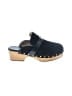Coach 100% Leather Blue Black Mule/Clog Size 9 - photo 1