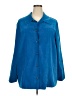 Sag Harbor Blue 3/4 Sleeve Blouse Size 24W - photo 1