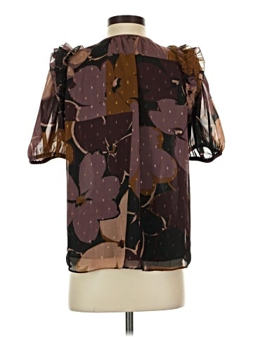 Olivaceous Short Sleeve Blouse (view 2)