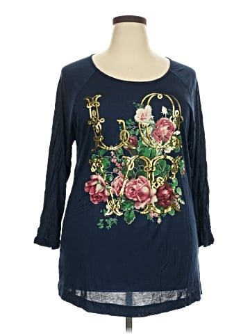 Freebird 3/4 Sleeve T-Shirt (view 1)