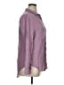 Assorted Brands 100% Viscose Solid Purple Long Sleeve Button-Down Shirt Size XL - photo 4