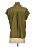 Rose + Olive 100% Polyester Green Short Sleeve Blouse Size XS - photo 2