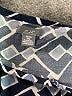 Aerie 100% Viscose Argyle Blue Jumpsuit Size XL - photo 4