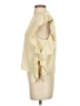 Line & Dot 100% Acrylic Yellow Sleeveless Top Size S - photo 5