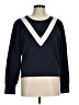 J.Crew Color Block Blue Sweatshirt Size M - photo 1