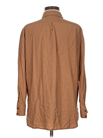 Banana Republic Factory Store Long Sleeve Button-Down Shirt (view 2)