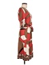 BCBGMAXAZRIA Print Brown Casual Dress Size M - photo 4