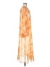 Devon Windsor 100% Polyester Tie-dye Orange Casual Dress Size M - photo 4