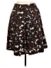 Beth Bowley 100% Acetate Floral Brown Casual Skirt Size 6 - photo 2