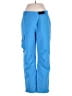 Adidas 100% Polyester Blue Casual Pants Size M - photo 1