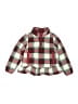 Gymboree 100% Polyester Plaid Red Fleece Jacket Size 4T - photo 1