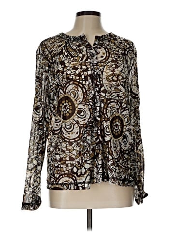 Laura Ashley Long Sleeve Blouse (view 1)
