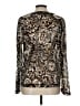 Laura Ashley Paisley Brown Long Sleeve Blouse Size L - photo 2