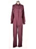 Assorted Brands Solid Burgundy Jumpsuit Size S - photo 1
