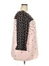 Talbots 100% Polyester Polka Dots Pink 3/4 Sleeve Blouse Size 2X - photo 4