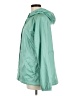 L.L.Bean 100% Polyester Solid Green Raincoat Size M (petite) - photo 5
