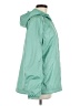 L.L.Bean 100% Polyester Solid Green Raincoat Size M (petite) - photo 4