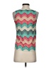 Shein Chevron-herringbone Teal Tank Top Size 2 - photo 2