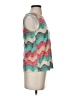 Shein Chevron-herringbone Teal Tank Top Size 2 - photo 4