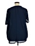 rue21 100% Polyester Blue Short Sleeve Blouse Size 1X - photo 2