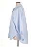 Unbranded 100% Polyester Stripes Blue 3/4 Sleeve Blouse Size XL - photo 5