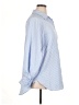 Unbranded 100% Polyester Stripes Blue 3/4 Sleeve Blouse Size XL - photo 4
