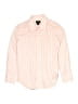 Crewcuts Outlet Checkered-gingham Pink Long Sleeve Button-Down Shirt Size 8 - photo 1