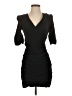 Rebecca Minkoff 100% Polyester Solid Black Cocktail Dress Size S - photo 1
