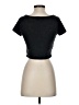 Forever 21 Black Short Sleeve Top Size S - photo 2