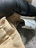 Unbranded 100% Polyester Solid Tan Khaki Shorts Size XL - photo 3