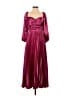 Assorted Brands 100% Polyester Burgundy Cocktail Dress Size 4 - photo 1