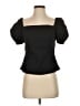 Pinko Black Short Sleeve Top Size S (estimated) - photo 1