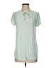 Gap 100% Rayon Green Short Sleeve Top Size XS - photo 1