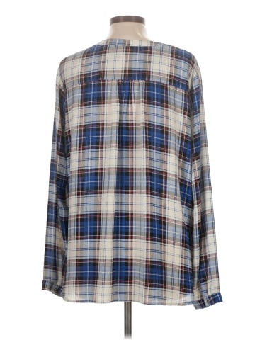 Skies Are Blue Long Sleeve Blouse (view 2)