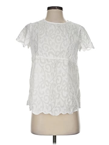 J. McLaughlin Short Sleeve Blouse (view 1)