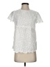 J. McLaughlin White Short Sleeve Blouse Size XS - photo 1