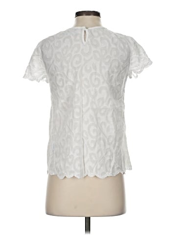J. McLaughlin Short Sleeve Blouse (view 2)