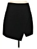 Tibi Solid Black Casual Skirt Size 10 - photo 1