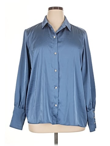 Halogen Long Sleeve Blouse (view 1)
