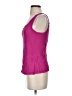Theory 100% Silk Pink Sleeveless Top Size P (petite) - photo 5