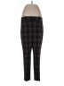 Ann Taylor LOFT Plaid Black Casual Pants Size 10 - photo 1