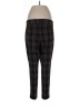 Ann Taylor LOFT Plaid Black Casual Pants Size 10 - photo 2