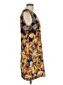 Joe Fresh 100% Polyester Print Brown Casual Dress Size 10 - photo 4