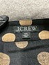 J.Crew 100% Linen Polka Dots Black 3/4 Sleeve Blouse Size XXS - photo 7