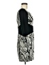 Rachel Roy Graphic Black Cocktail Dress Size 6 - photo 4