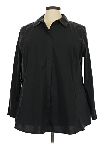 Foxcroft Long Sleeve Blouse (view 1)
