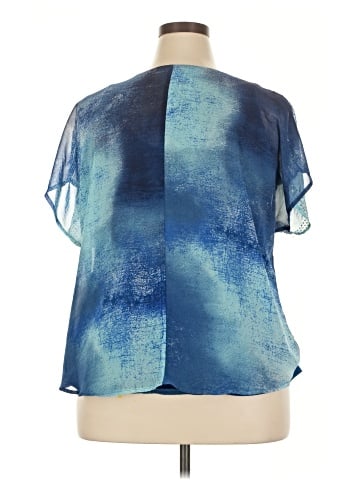 Live and Let Live Short Sleeve Blouse (view 2)
