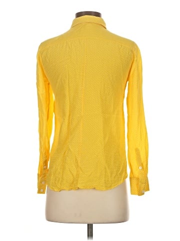 Club Monaco Long Sleeve Silk Top (view 2)