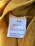 Unbranded 100% Polyester Yellow Short Sleeve Blouse Size M - photo 7
